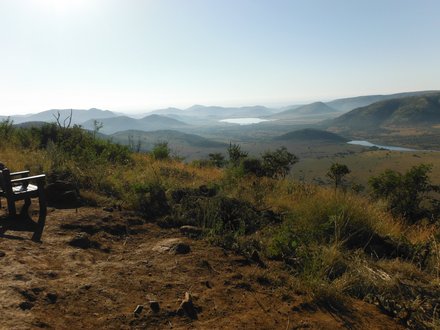 Pohled na krajinu Pilanesbergu