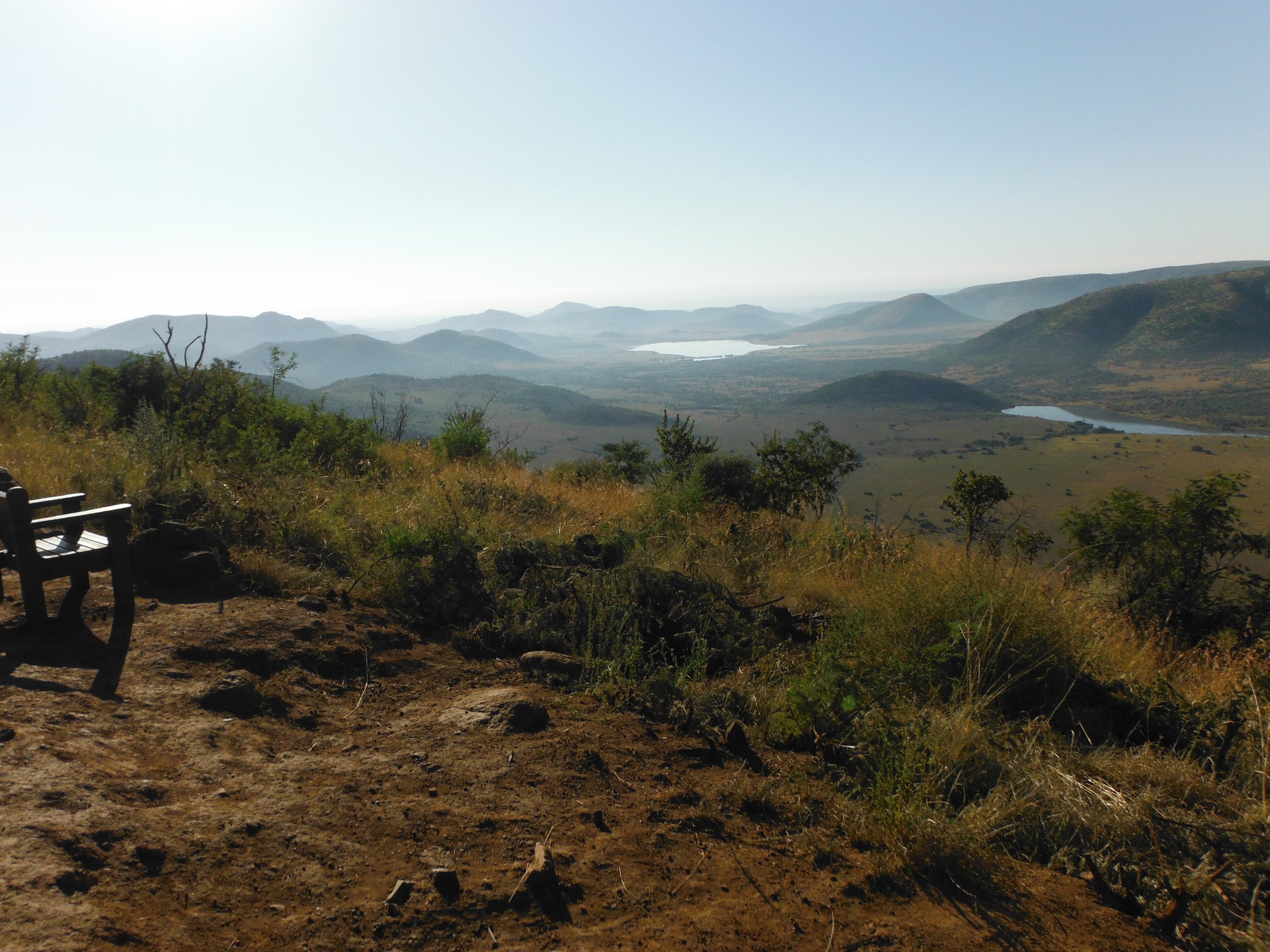 Krajina národního parku Pilanesberg